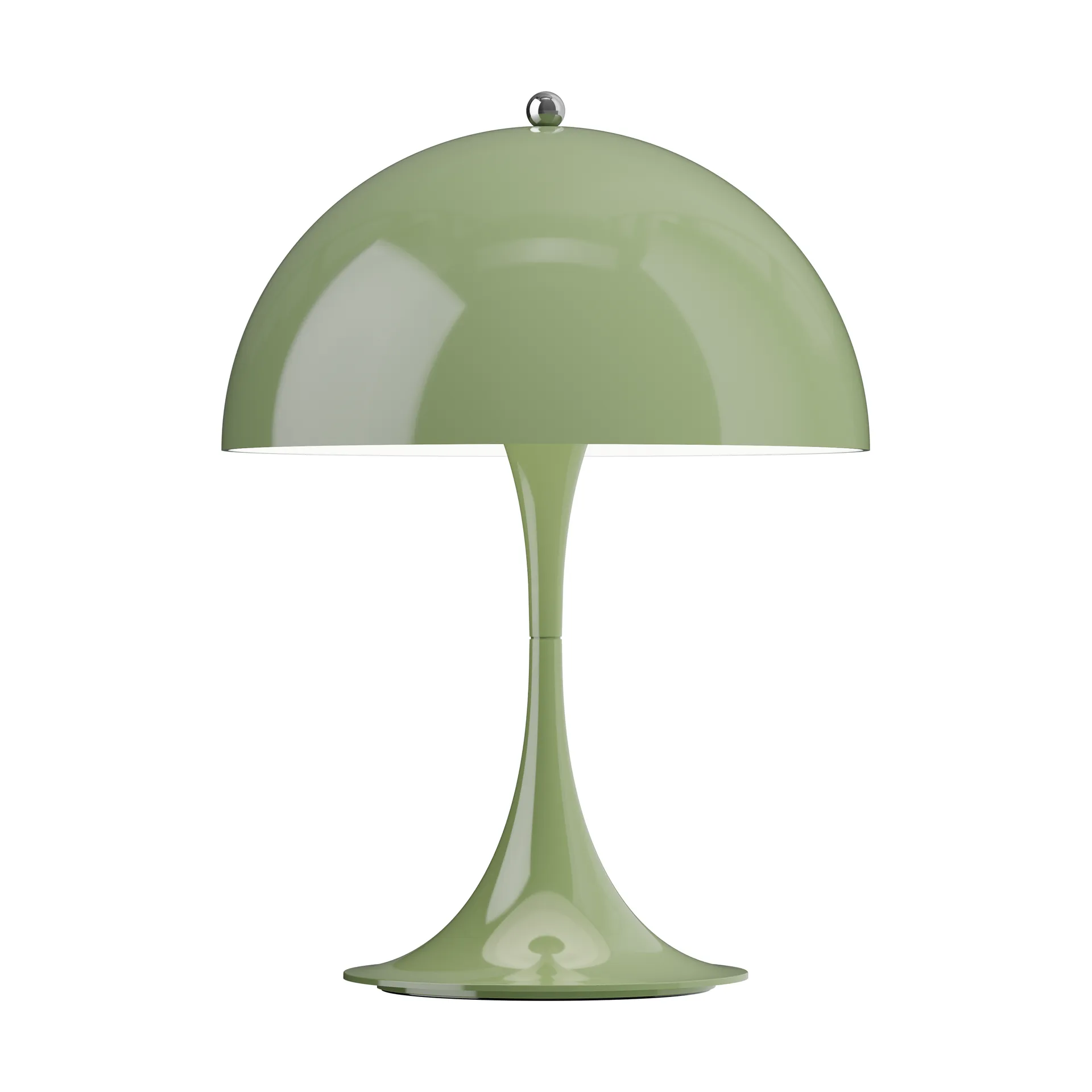 Lámpara de mesa portátil Panthella 250 V3, Opaque moss green Louis Poulsen