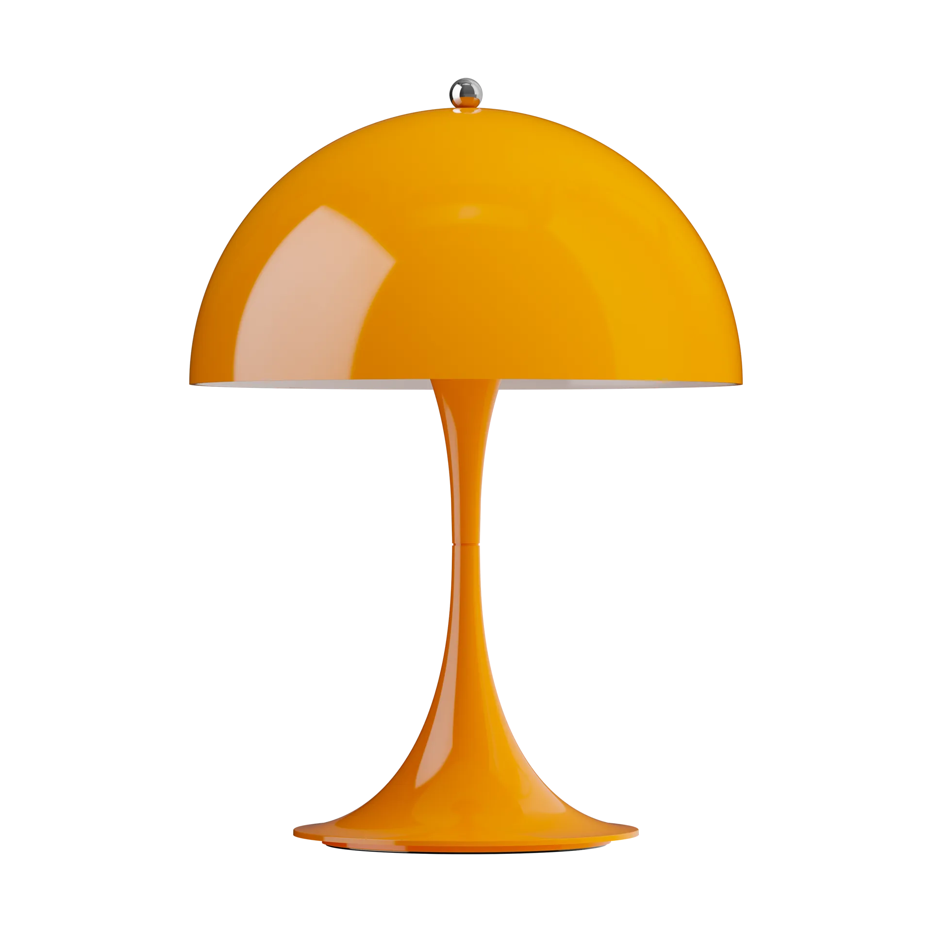 Lámpara de mesa portátil Panthella 250 V3, Opaque orange Louis Poulsen