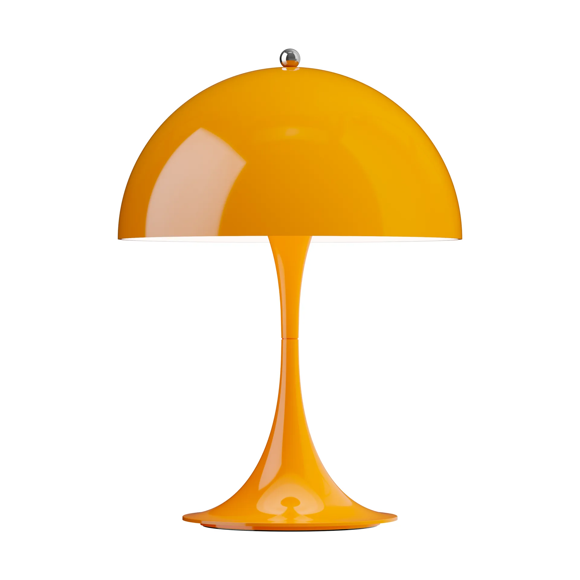 Lámpara de mesa portátil Panthella 250 V3, Opaque orange Louis Poulsen