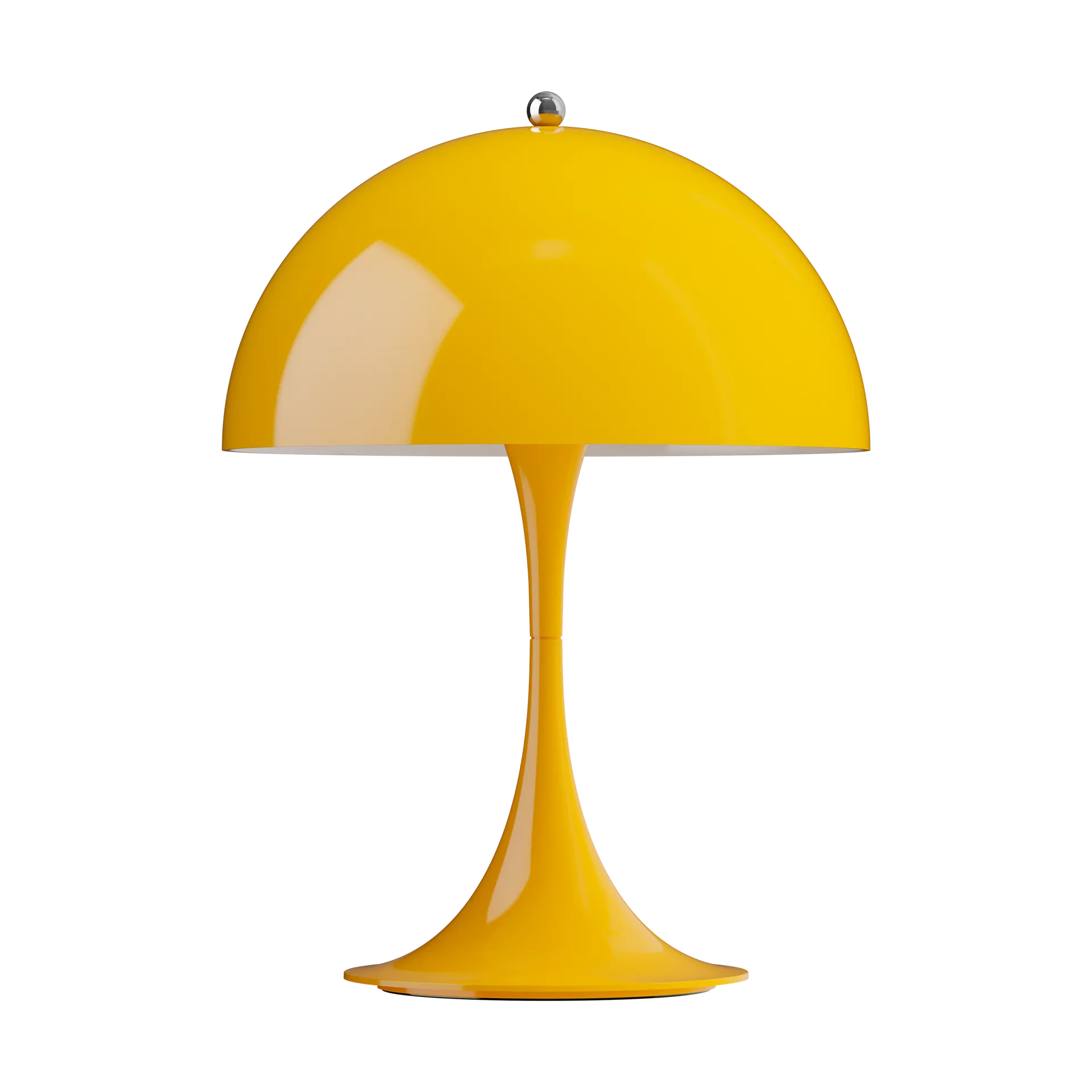 Lámpara de mesa portátil Panthella 250 V3, Opaque yellow Louis Poulsen