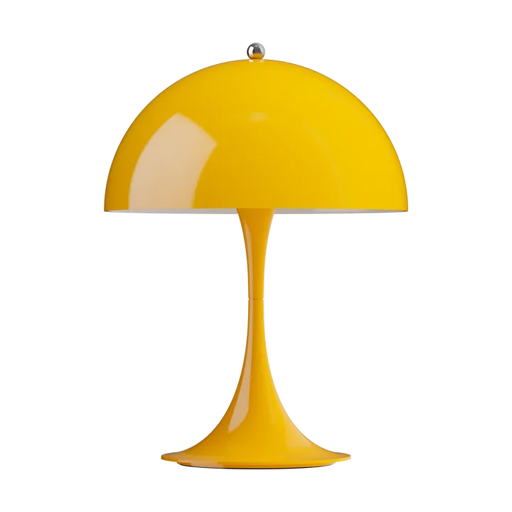 Lámpara de mesa portátil Panthella 250 V3 - Opaque yellow - Louis Poulsen