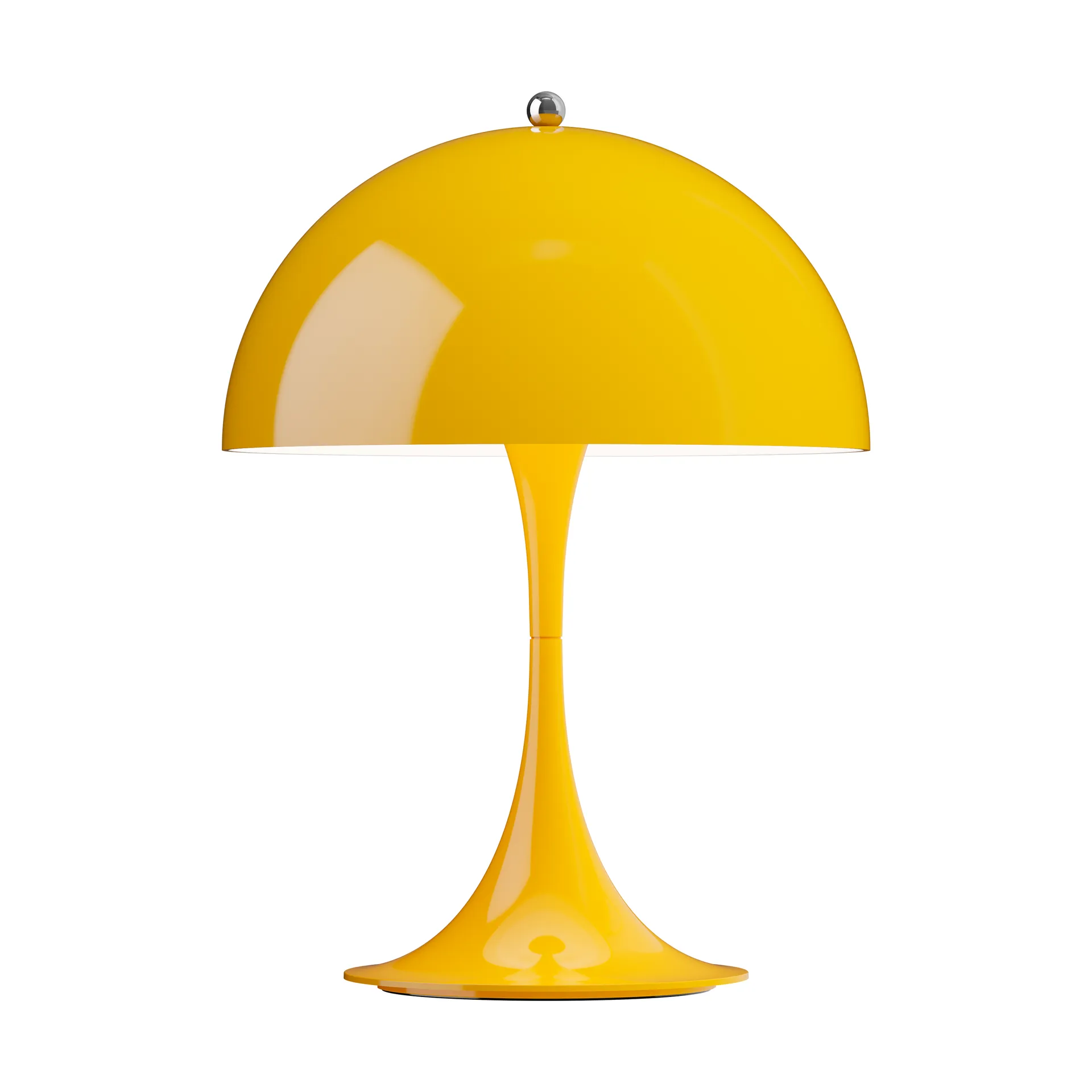 Lámpara de mesa portátil Panthella 250 V3, Opaque yellow Louis Poulsen