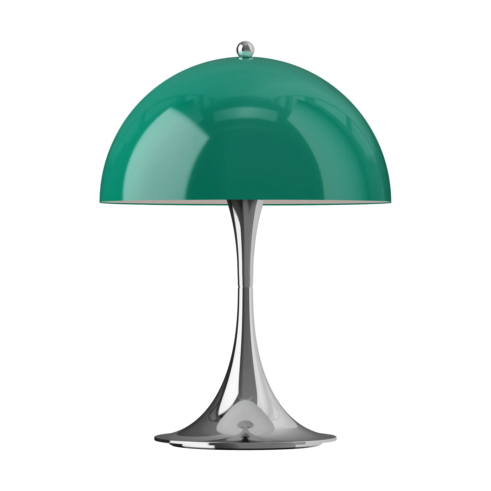 Lámpara de mesa portátil Panthella 250 V3, Original Opal Green Louis Poulsen