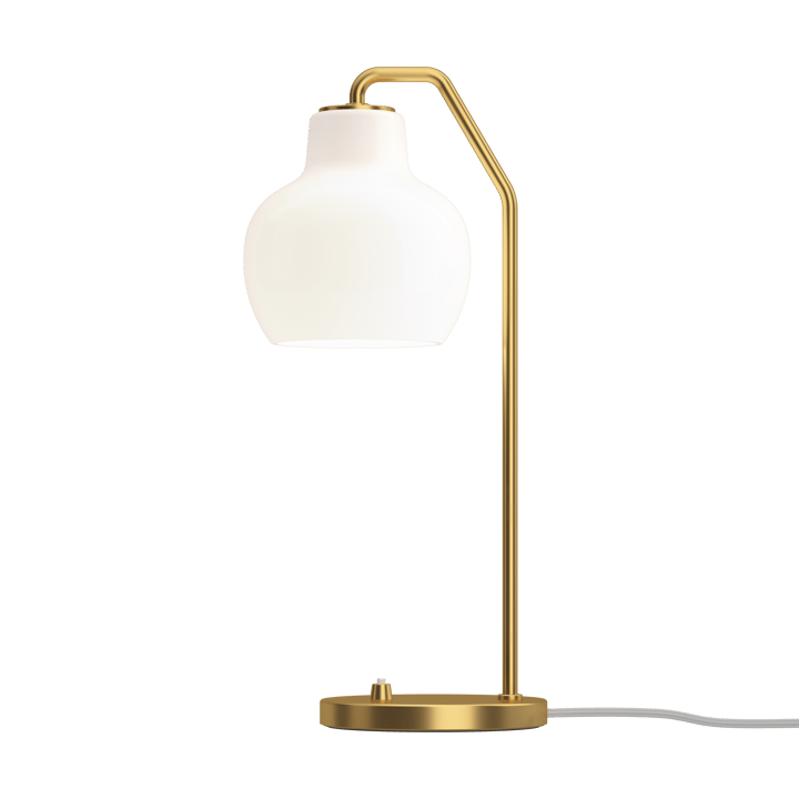 Lámpara de mesa VL Ring Crown Ø15 cm, Latón-opalglas Louis Poulsen