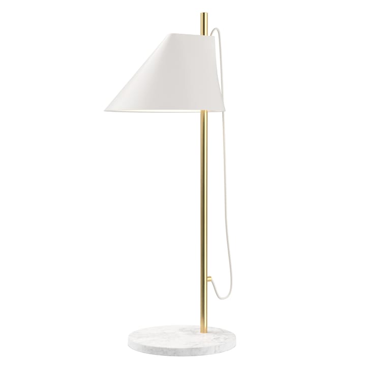 Lámpara de mesa Yuh - Blanco-latón - Louis Poulsen