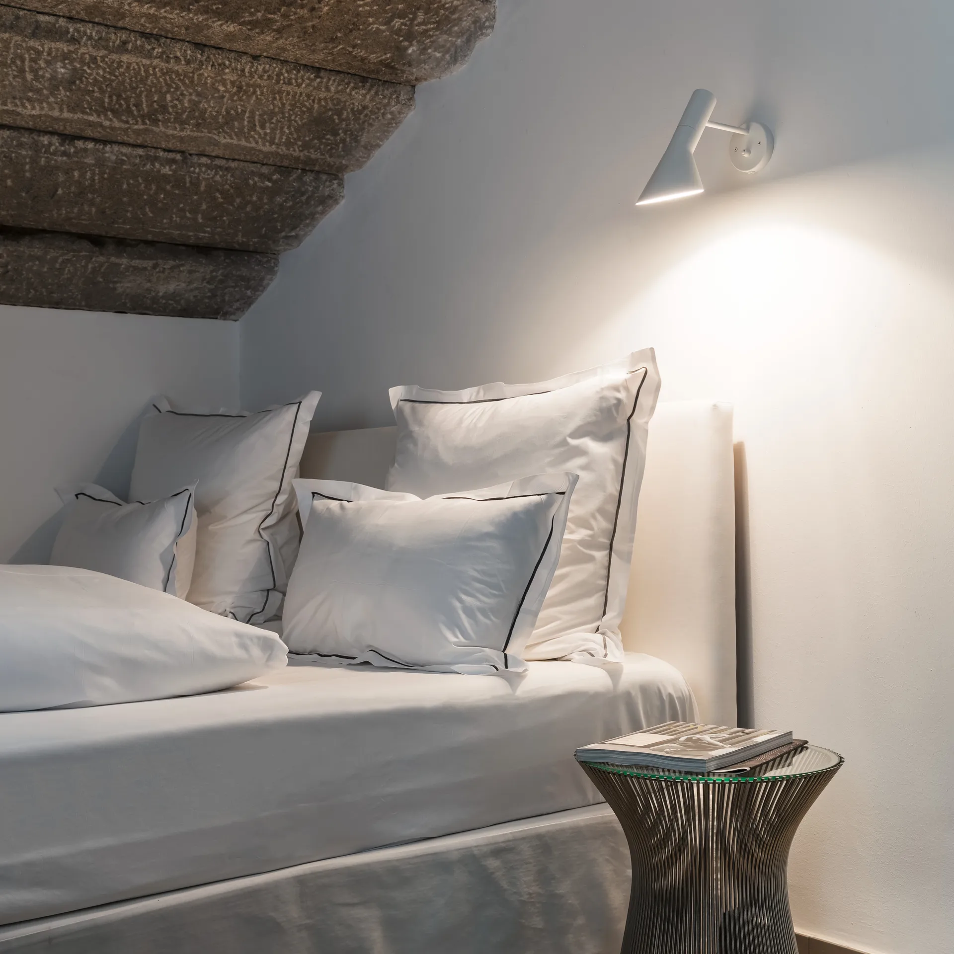 Lámpara de pared AJ, Blanco Louis Poulsen