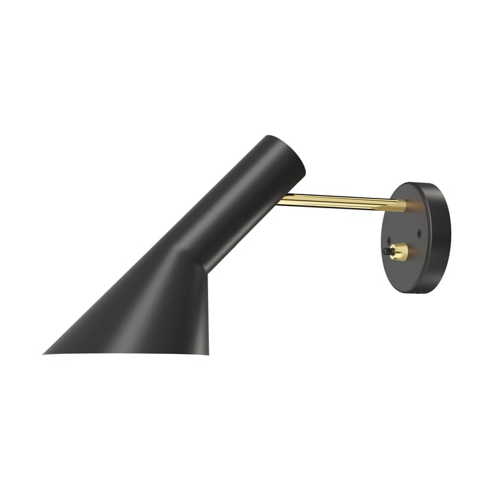 Lámpara de pared AJ instalación fija - Brass-black - Louis Poulsen