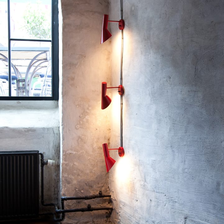 Lámpara de pared AJ, rojo óxido Louis Poulsen