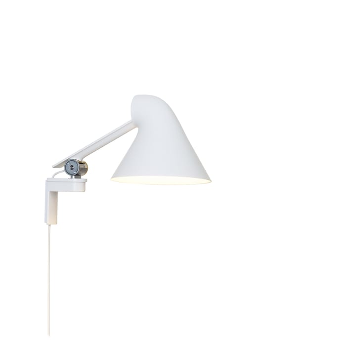 Lámpara de pared NJP - Blanco, brazo corto, LED, 3000k - Louis Poulsen