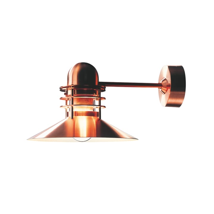 Lámpara de pared Nyhavn - Brushed copper - Louis Poulsen