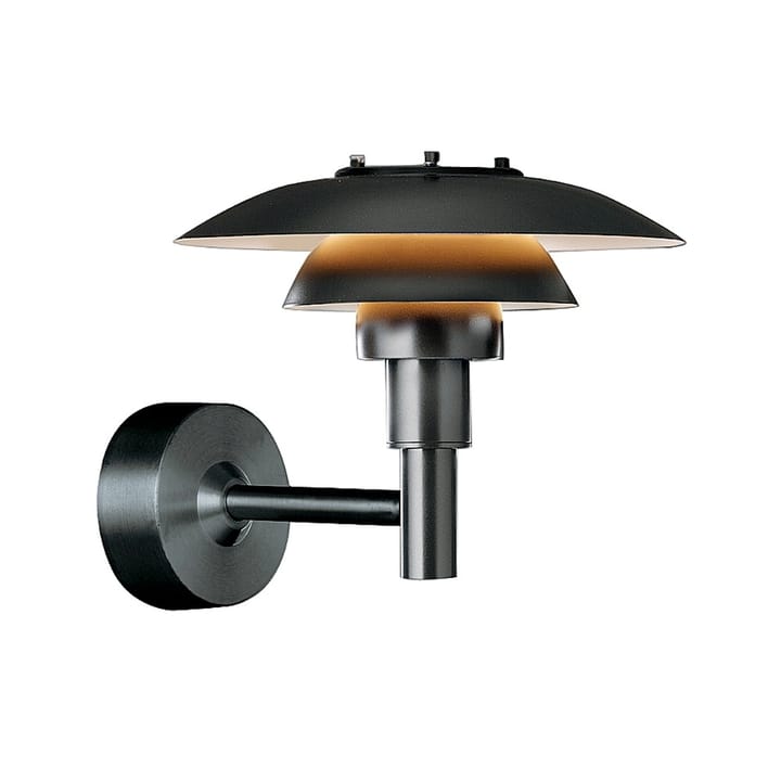 Lámpara de pared PH 3-2½ - Negro - Louis Poulsen
