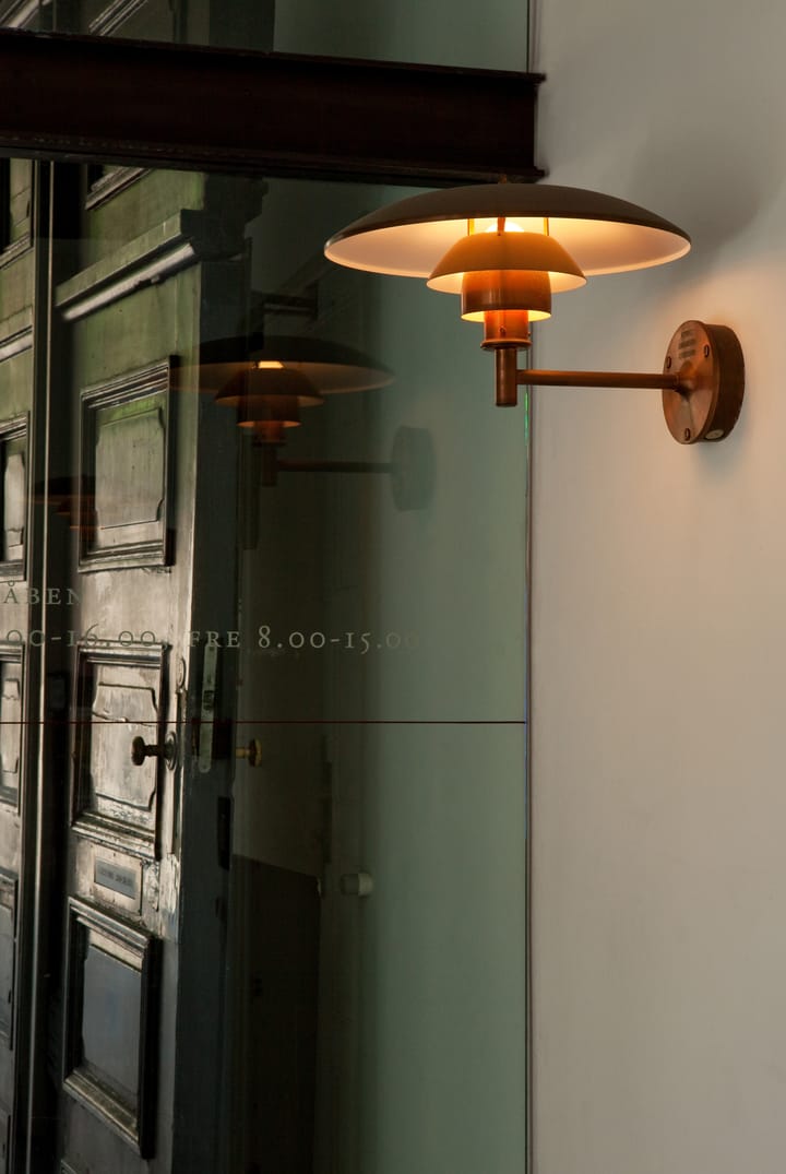 Lámpara de pared PH, Brushed copper Louis Poulsen