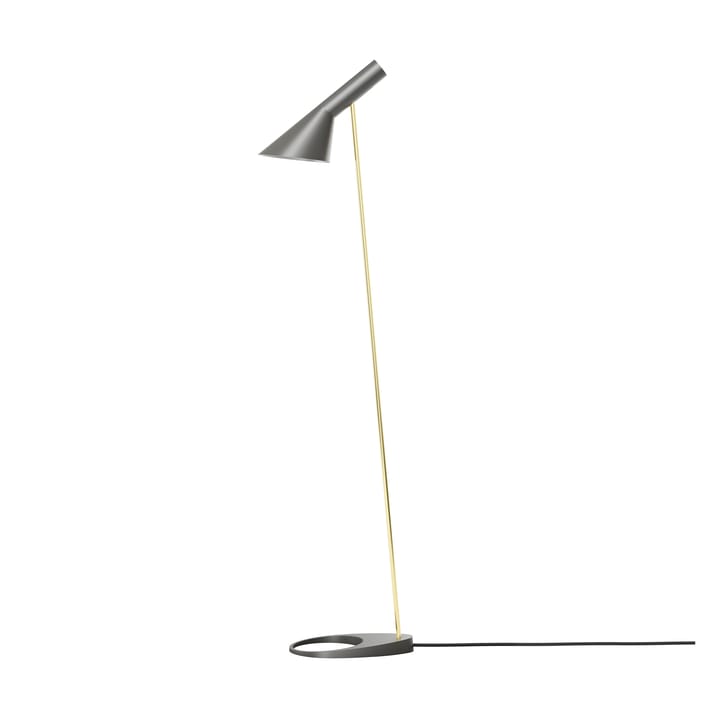 Lámpara de pie AJ - Brass-warm grey - Louis Poulsen