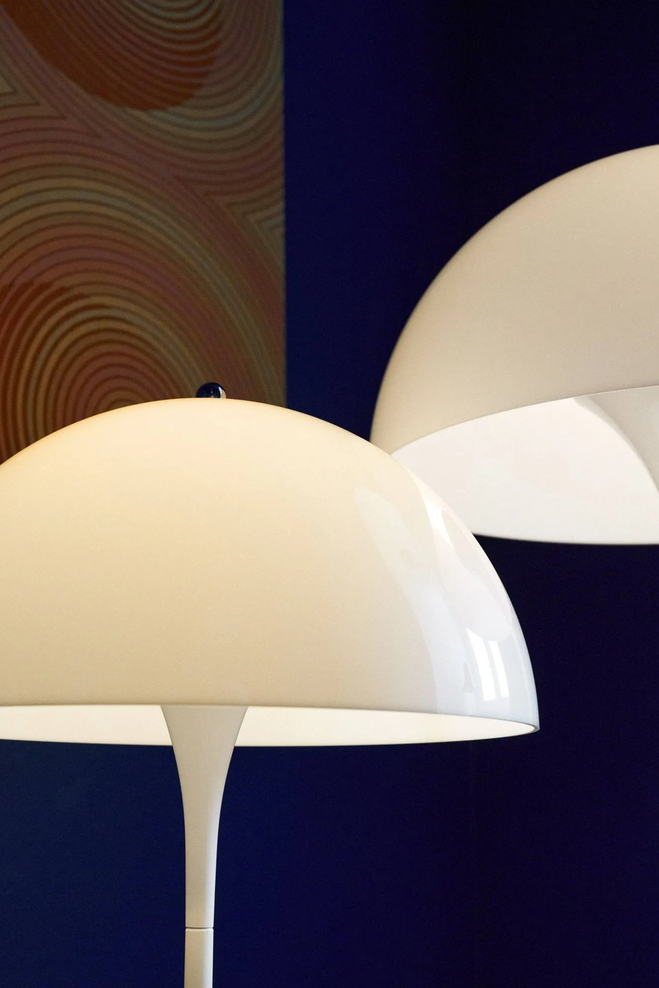 Lámpara de pie Panthella 400, Opal white Louis Poulsen