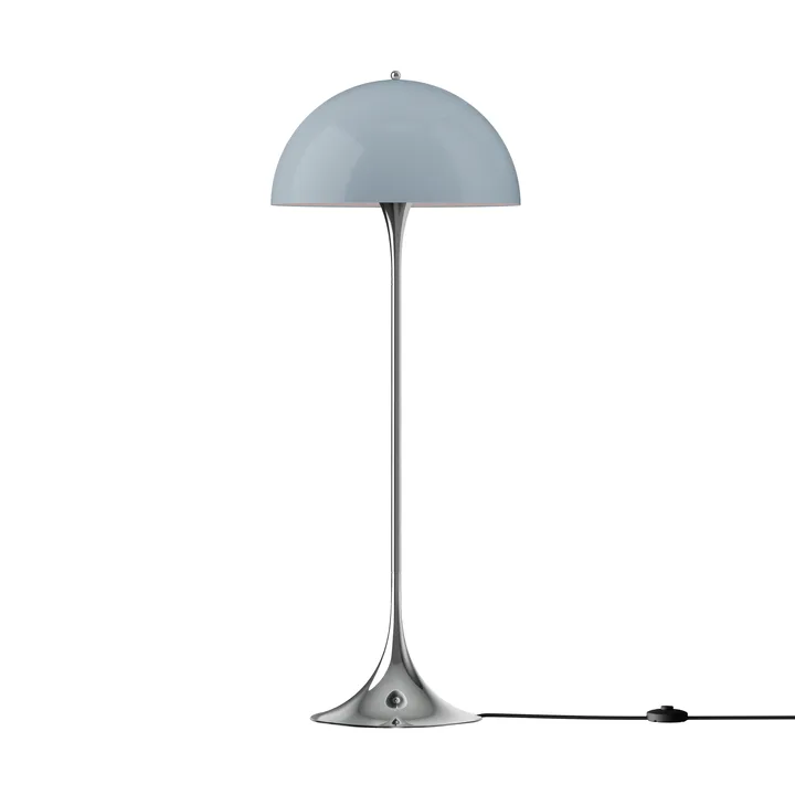 Lámpara de pie Panthella 500 - Original opal blue grey - Louis Poulsen