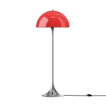 Lámpara de pie Panthella 500 - Original opal red - Louis Poulsen