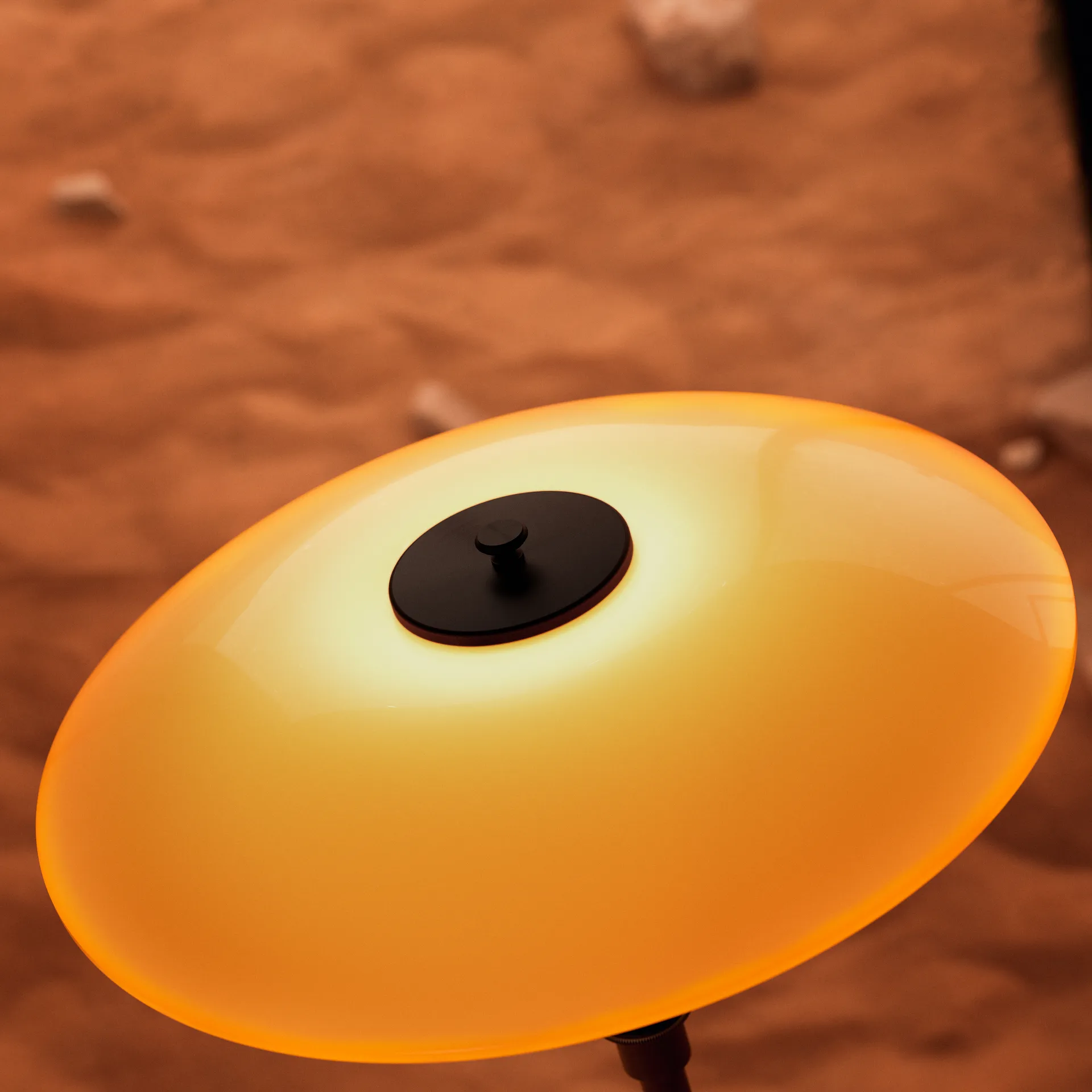 Lámpara de pie PH 3½-2½ Centenary Edition, Ámbar-opal white Louis Poulsen