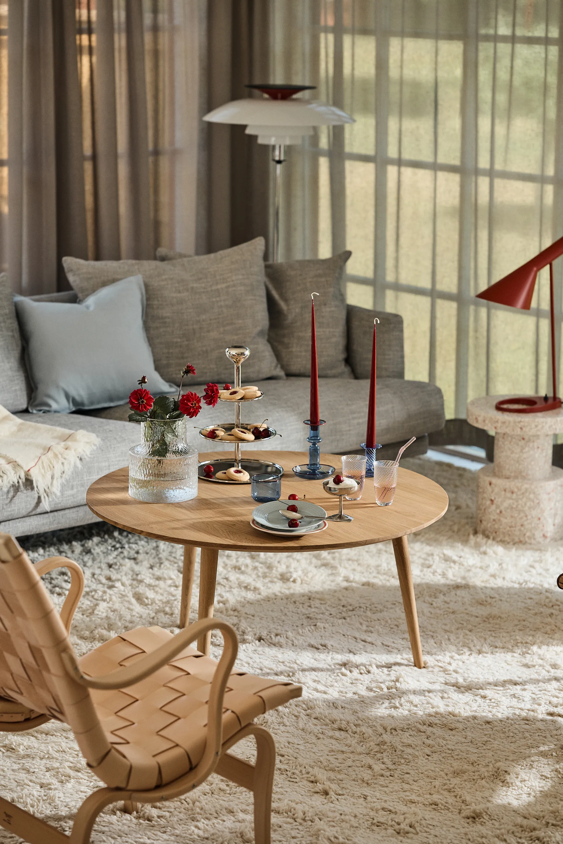 Lámpara de pie PH 80, Blanco Louis Poulsen