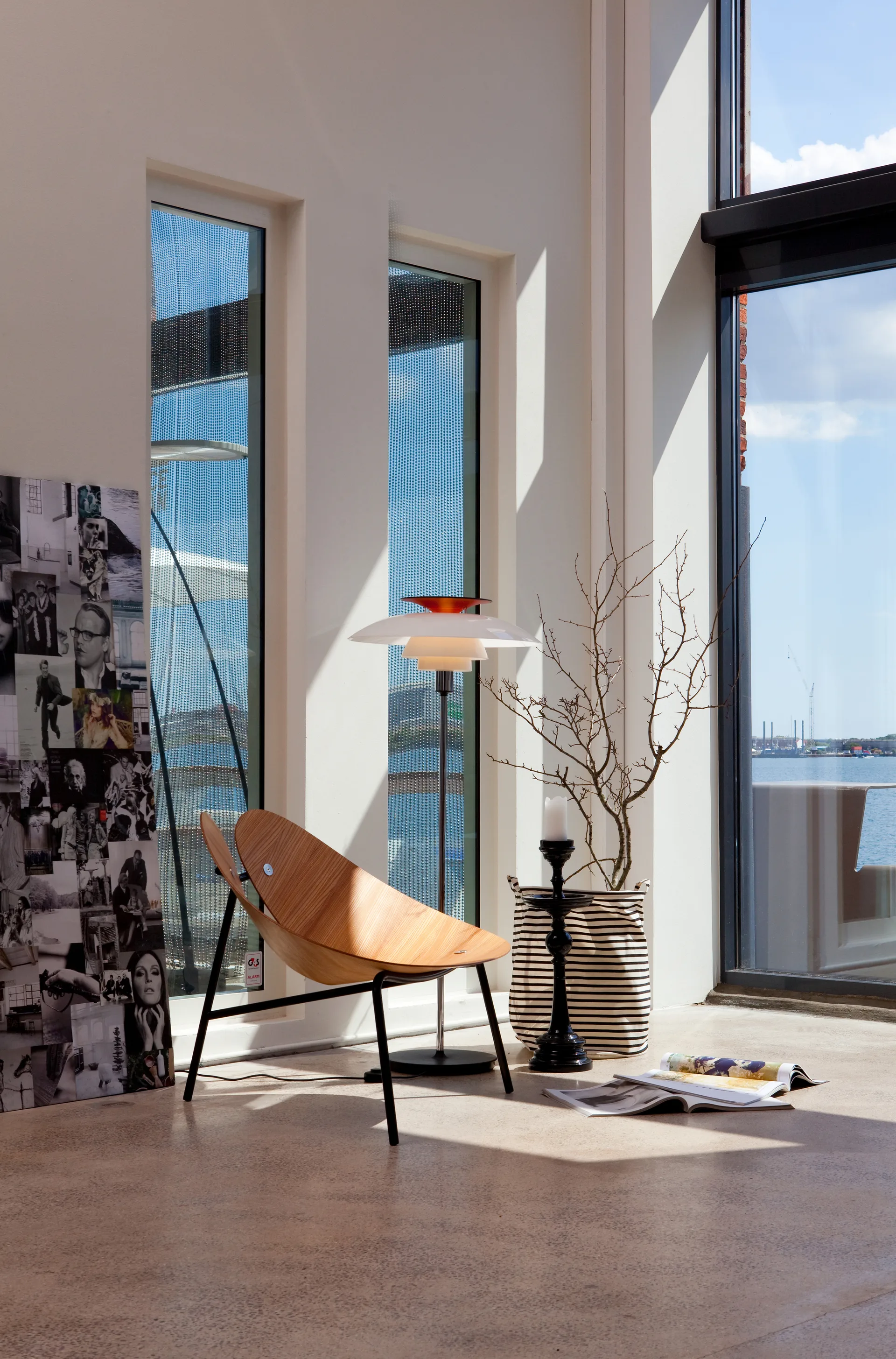 Lámpara de pie PH 80, Blanco Louis Poulsen