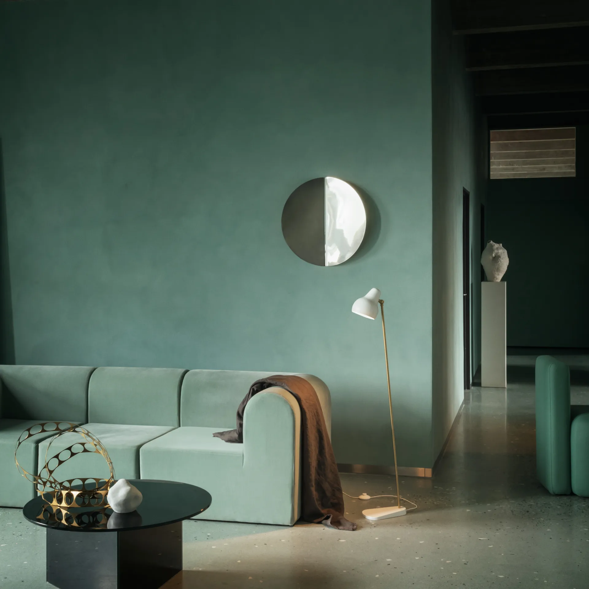 Lámpara de pie VL38, Blanco Louis Poulsen