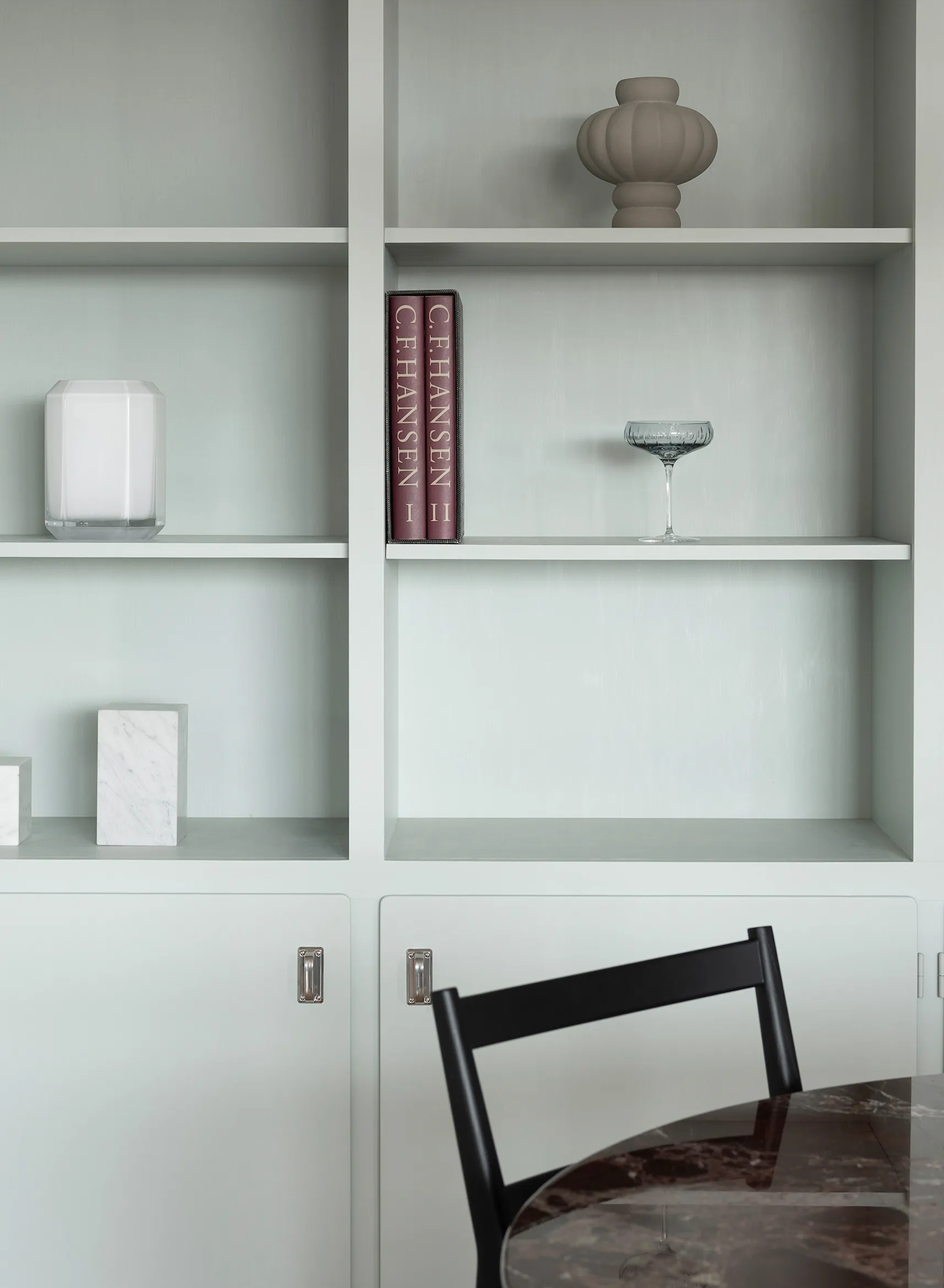 Jarrón Balloon 20 cm, arenaed Grey Louise Roe