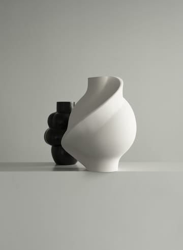 Jarrón Pirout 02 42 cm - Raw White - Louise Roe