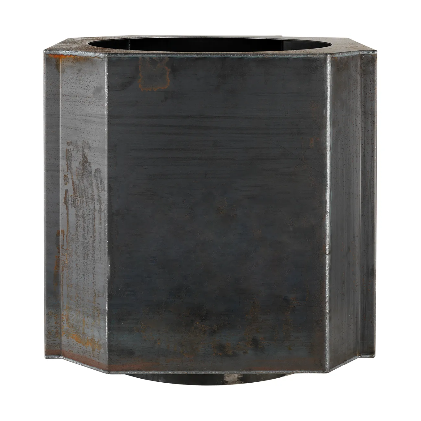 Maceta Funki M 40 cm, Raw Iron Louise Roe