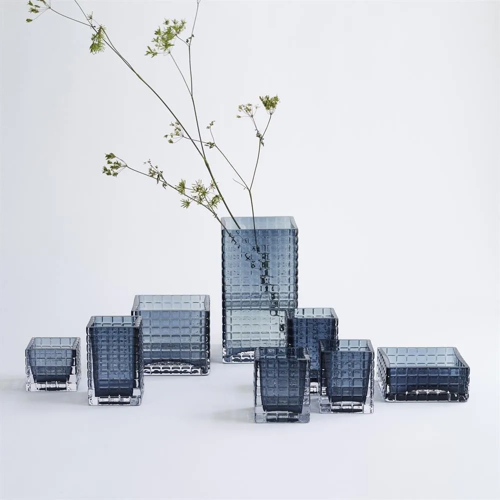 Portavelas City Lights 1, Azul Louise Roe