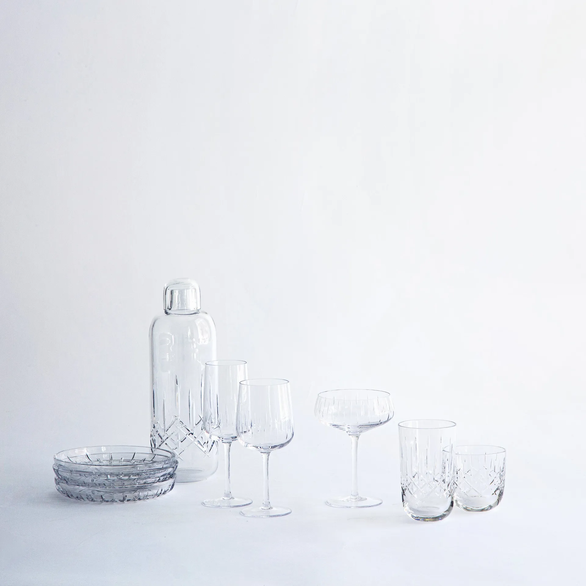 Vaso de whisky Louise Roe 30 cl, transparente Louise Roe