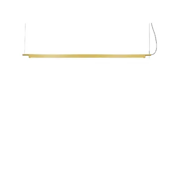 Lámpara colgante Compendium - Latón, incluido atenuador de fase - Luceplan