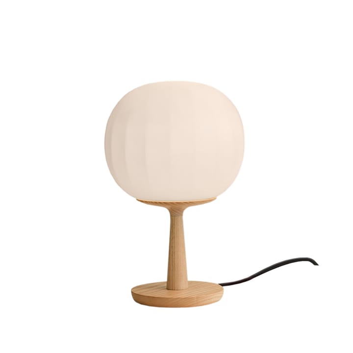 Lámpara de mesa Lita - Ø18 cm, base fresno - Luceplan