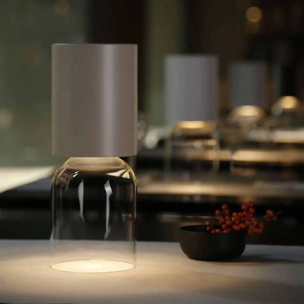 Lámpara de mesa Nui Mini, Sand Luceplan