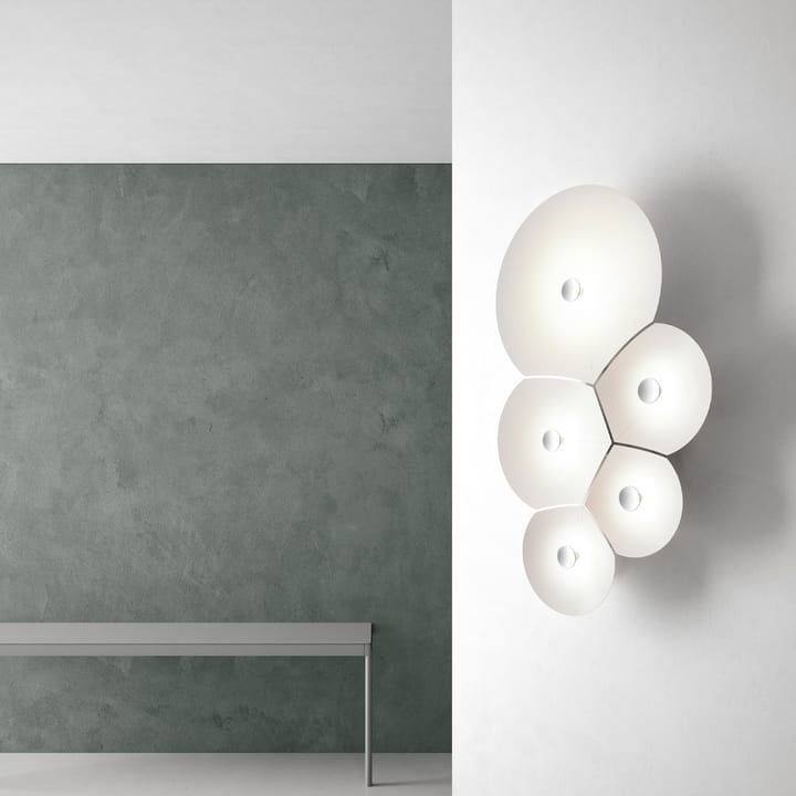 Lámpara de pared BulBullia, Blanco Luceplan