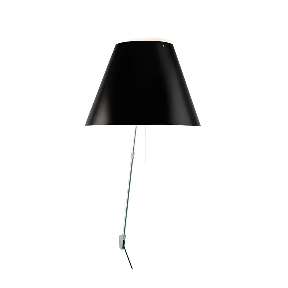 Lámpara de pared Costanza D13 a.i.f, Liquorice Luceplan