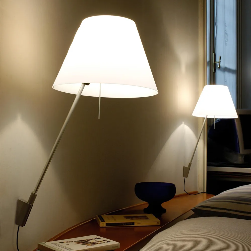 Lámpara de pared Costanza D13 a.i.f, White Luceplan