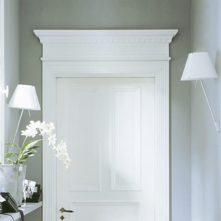 Lámpara de pared Costanzina D13 a.pi, Blanco, on-off switch Luceplan