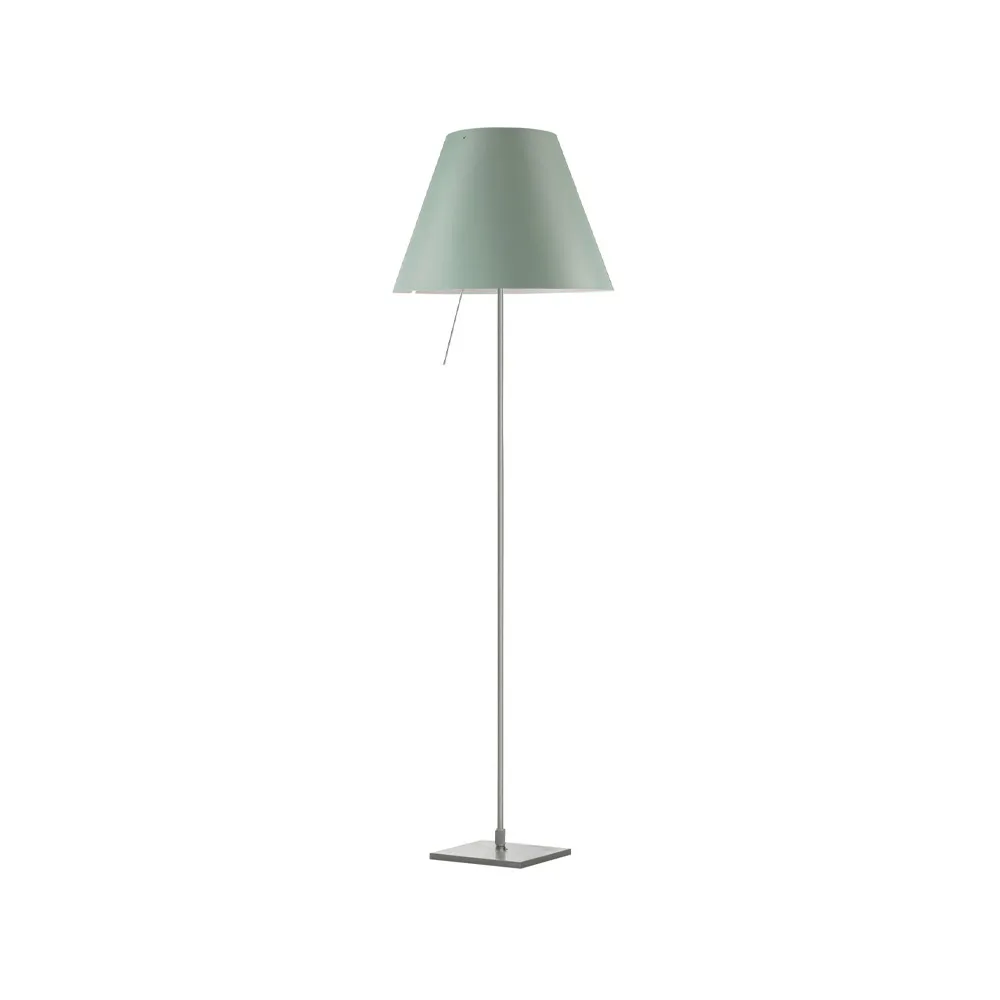 Lámpara de pie Costanza D13 t.i.f., Comfort green Luceplan