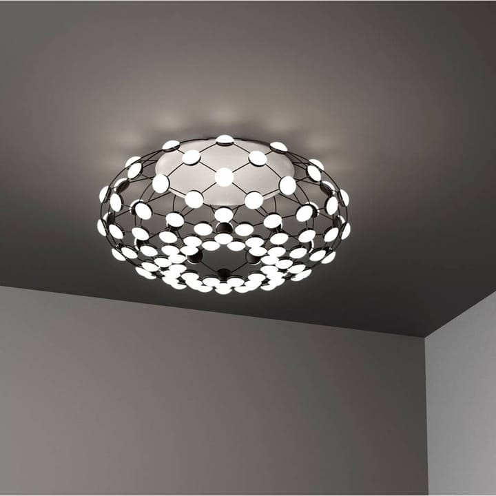 Plafón Mesh, Negro Luceplan