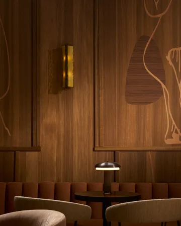 Aplique de pared Ryff - Bronce - LYFA