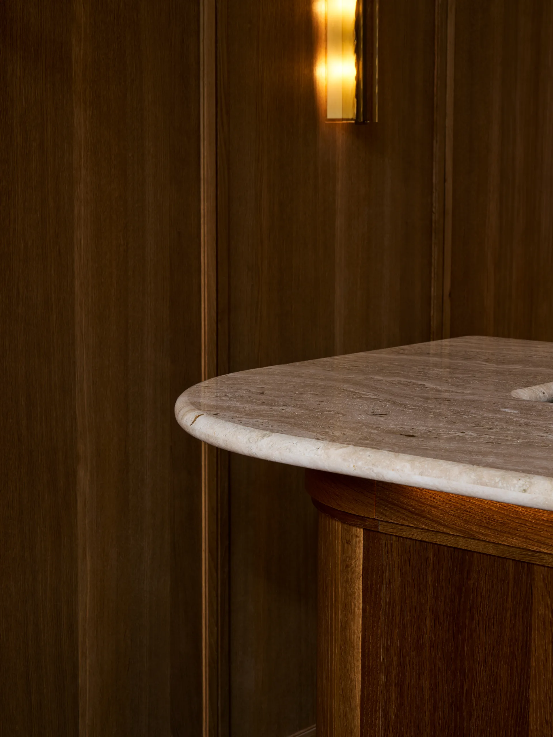 Aplique de pared Ryff, Bronce LYFA