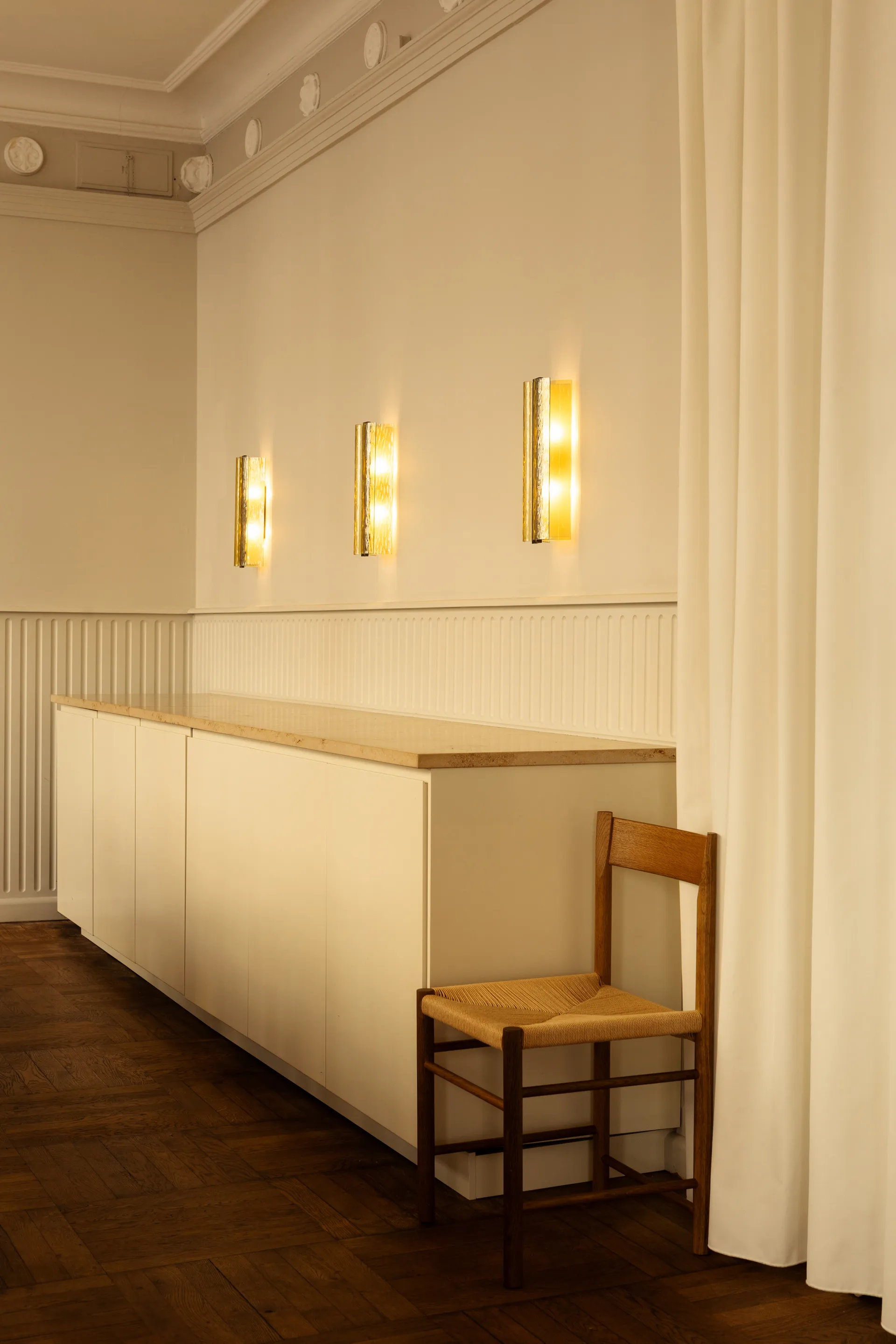 Aplique de pared Ryff, Bronce LYFA