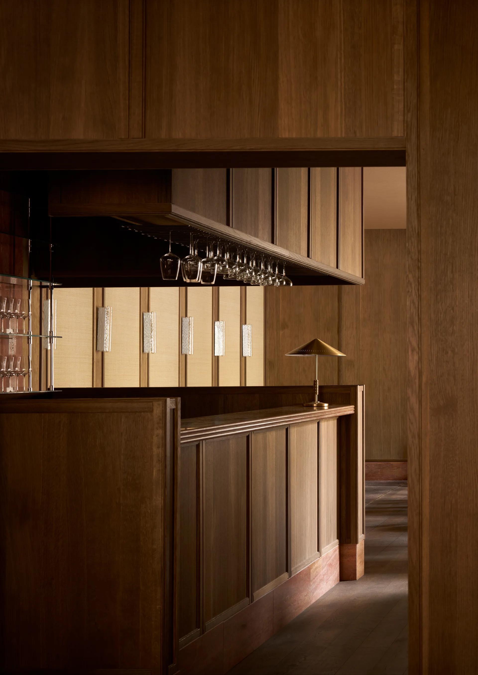 Aplique de pared Ryff, Latón LYFA