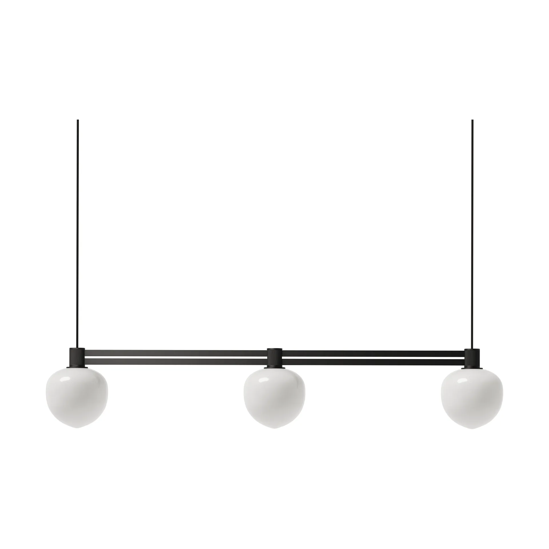 Lámpara colgante Memoir III Side By Side 120, Black LYFA