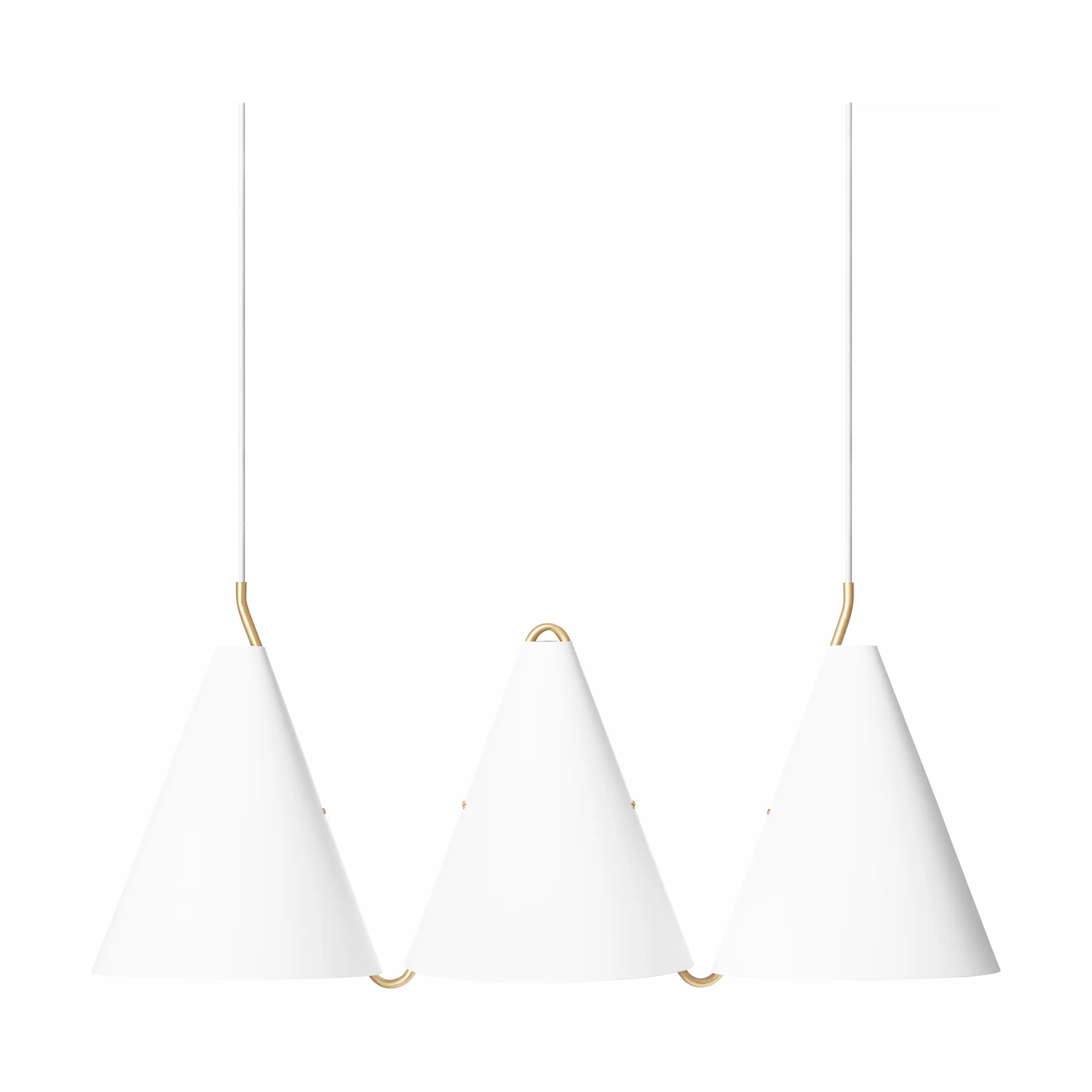 Lámpara colgante Mosaik III Side by Side 250, White LYFA