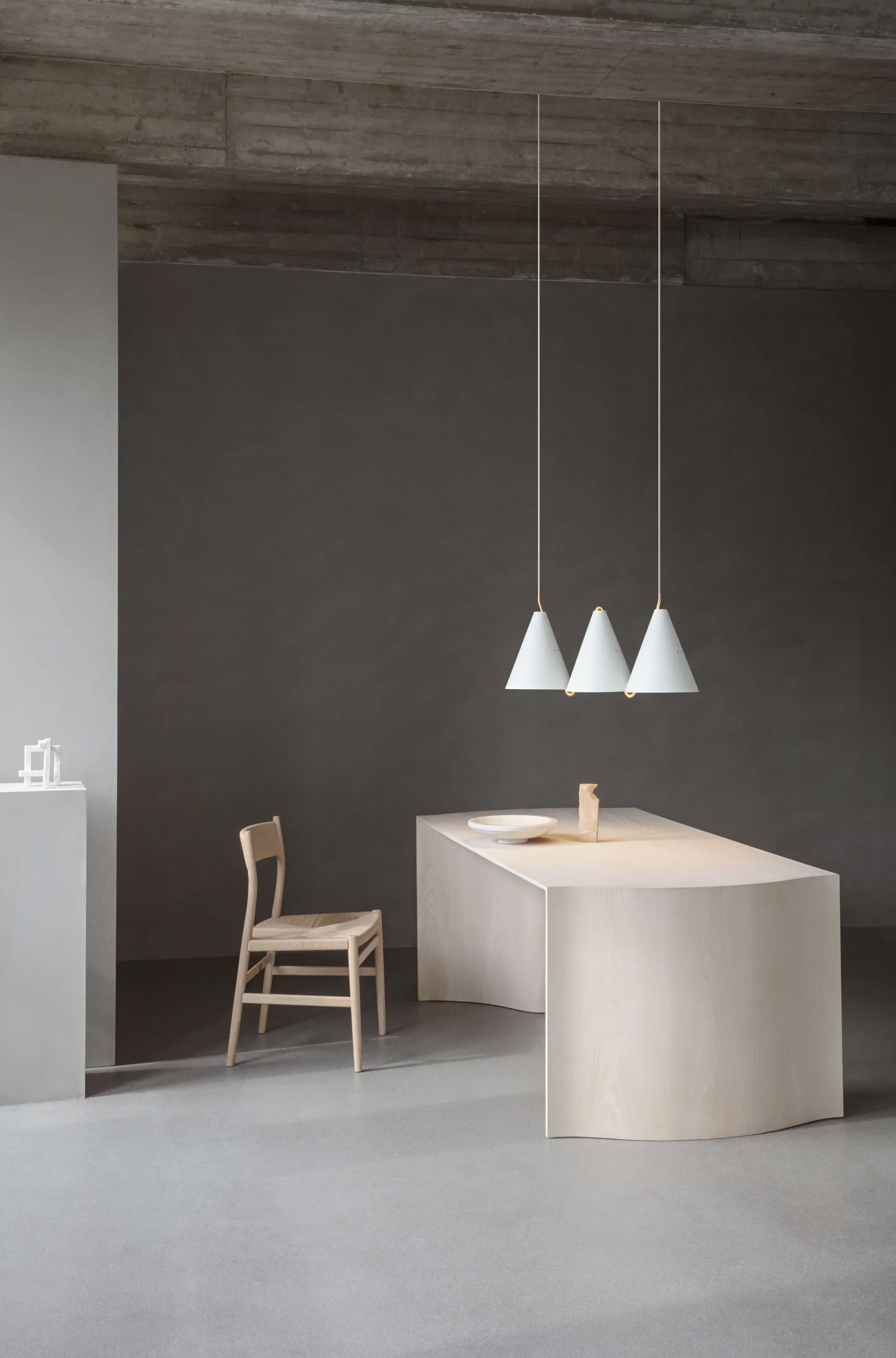 Lámpara colgante Mosaik III Side by Side 250, White LYFA