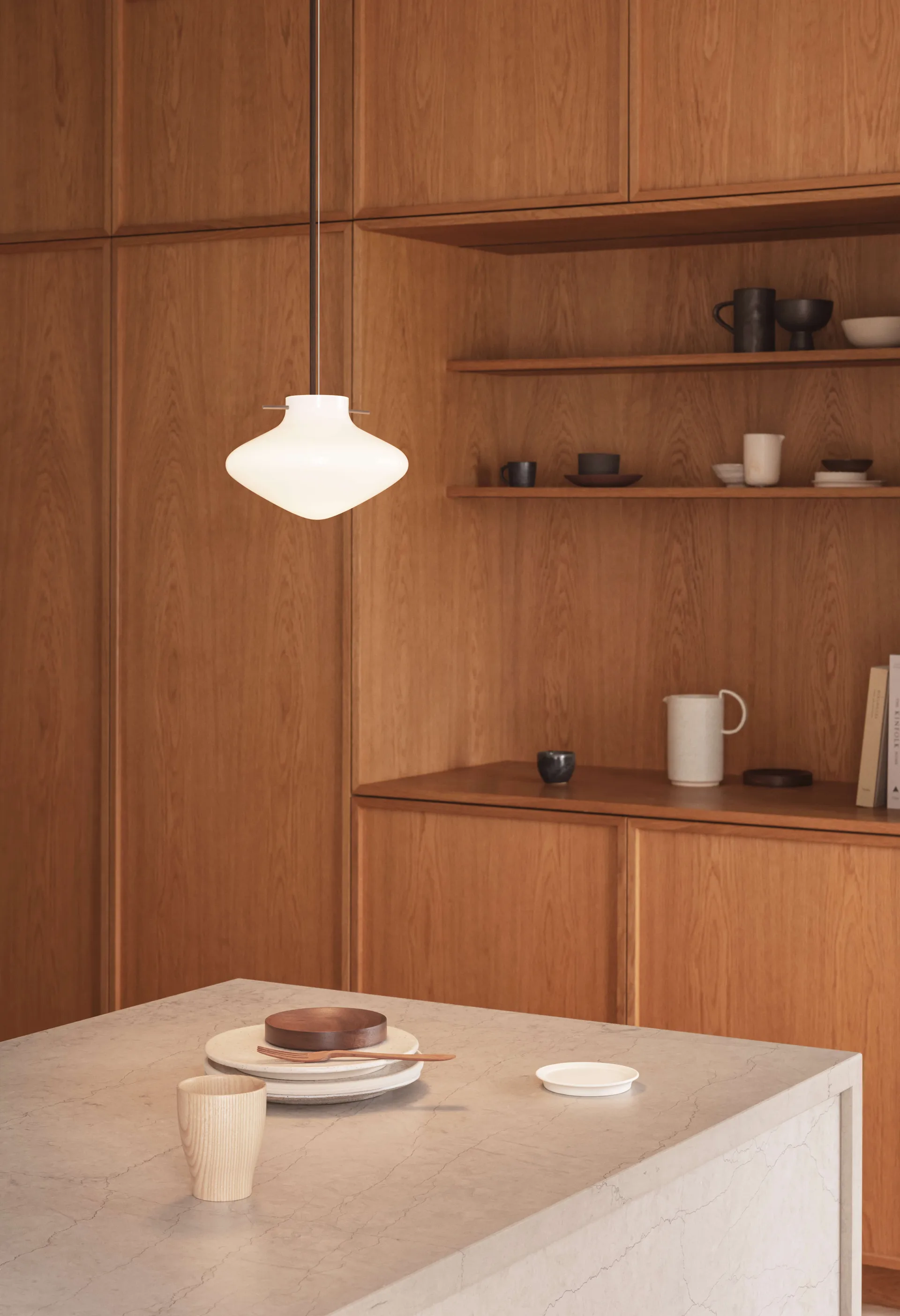 Lámpara colgante Repose 175, Black LYFA