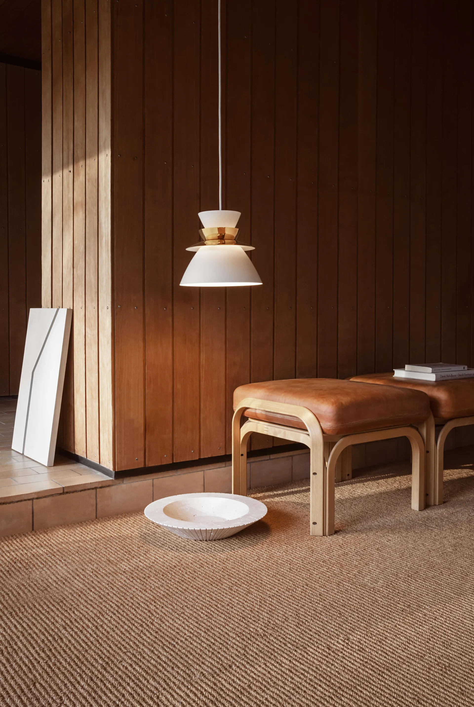 Lámpara colgante Sundowner 175, Brass LYFA