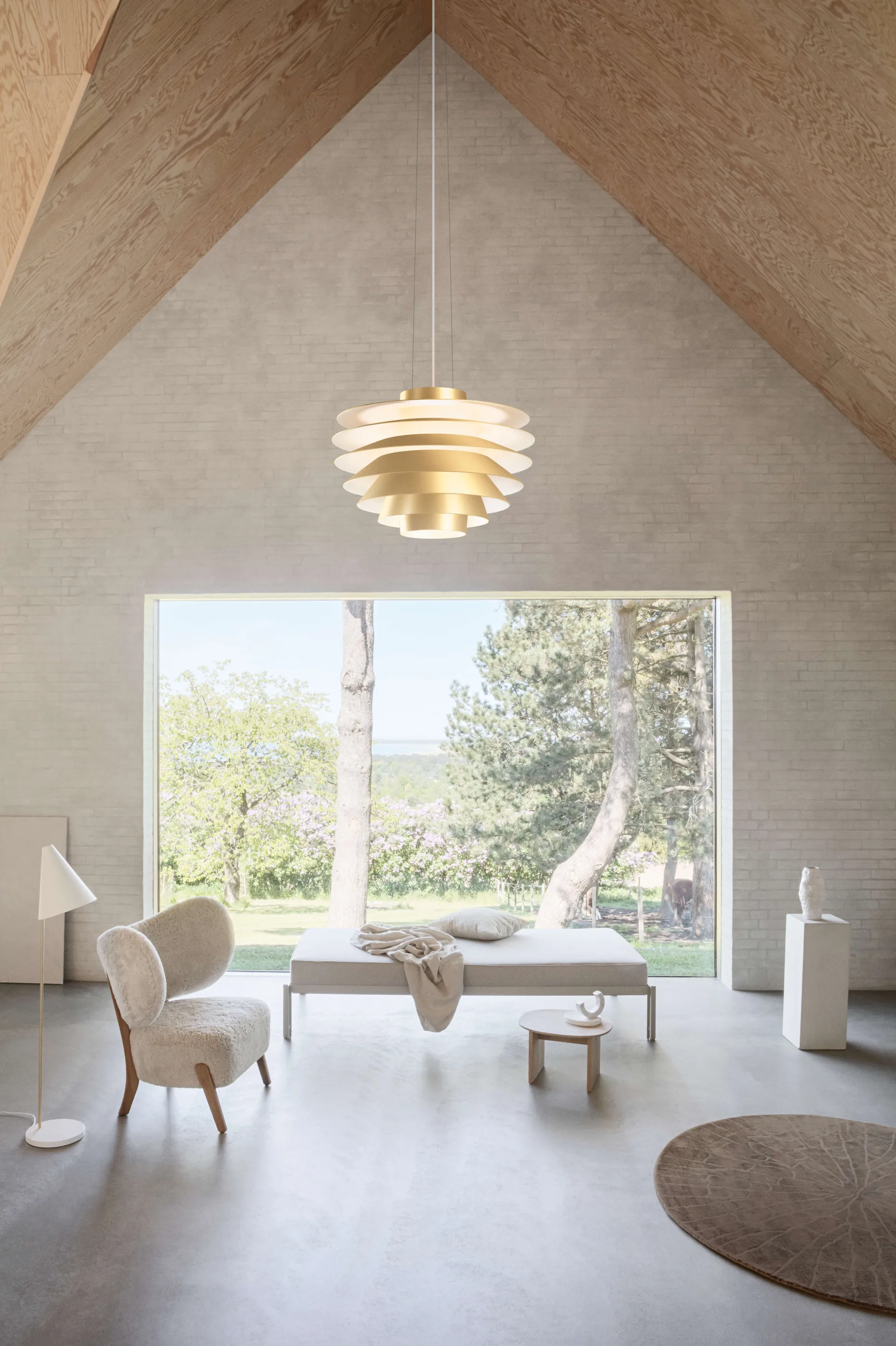 Lámpara colgante Verona 720, Brass LYFA