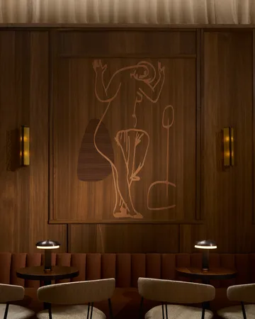 Lámpara de mesa portátil Noote  - Bronce - LYFA