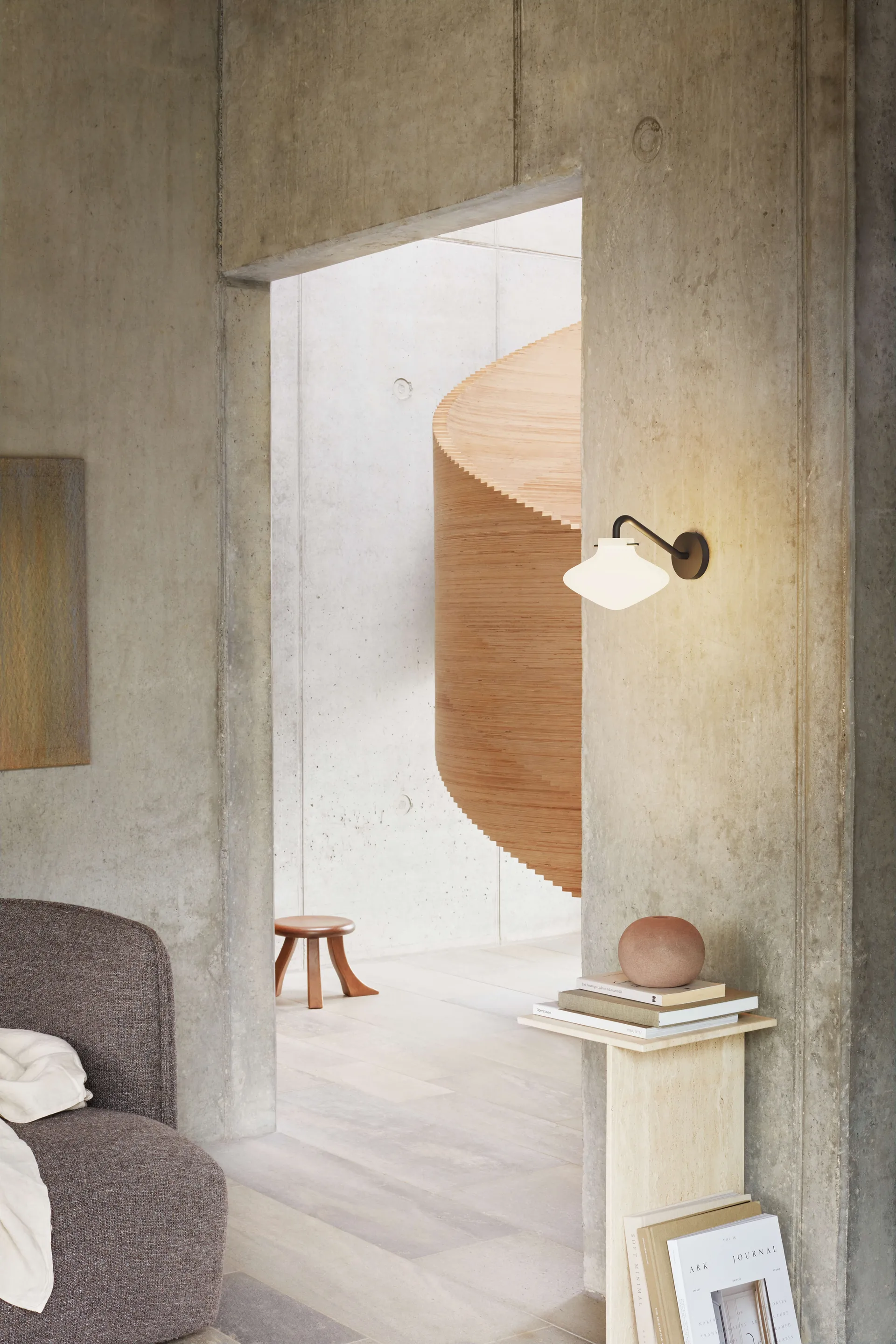 Lámpara de pared Repose 175, Black LYFA